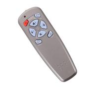 Black Fireplace Remote Controller, 2 X Aaa, Curved Abs