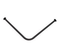 Black Fitting Rack for Dressing Room - 70x70cm Right Angle Wall Mount Shelf - Stylish Display Solution for Clothing Stores and Boutique Showrooms