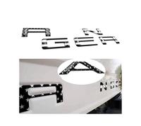 (Black Flag) Car Tailgate Inserts Letters 3D Raised Rear Emblems Decal Stickers Adhesive