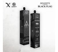 BLACK FLAG RESYNCED - SKULL & STEEL XXL MOUSEPAD