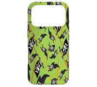 Black Flag Skulls White Caribbean Sailors Case for iPhone 17 Pro