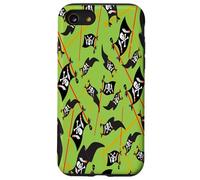 Black Flag Skulls White Caribbean Sailors Case for iPhone SE (2020) / 7/8