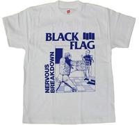 Black Flag T-Shirt Nervous Breakdown Punk Band Tee New