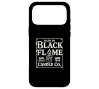 Black Flame Candle Salem Witch, Vintage Halloween Design Case for iPhone 17 Pro Max