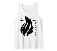 Black Flame Inner Fire Paganism Personal Freedom self Aware Tank Top