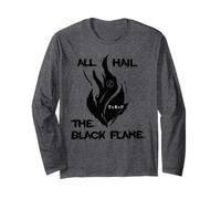 Black Flame Inner Fire self-Aware Paganism TxRxP Freedom Long Sleeve T-Shirt