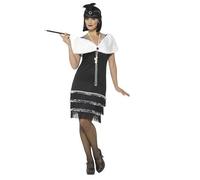 Ladies 1920s Flapper Costume Adults Charleston Fancy Dress Womens Gatsby Ne