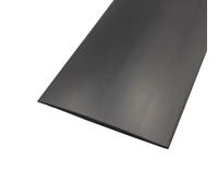 Black, Flat Laminate to Tile Threshold Bar, PVC Transition Profile, Self-Sticking Vinyl Edge Trim for Floor Gap, Carpet to Floor Seam Joining Strip