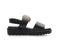 Black Flat Sandals for Women - female - ara - Flat Sandals - Black - 6 UK - Shoes 6 UK