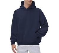 Black Fleece Hoodie Men Plain Grey Hoodie Men Unisex Plain Sweatshirts Thick Overhead Pullover Casual Gym Gym Hoody Hooded Sweatshirt Soft Comfy Jumper Non-Zip Up Pullover Long Sleeve Sweatshirts