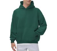 Black Fleece Hoodie Men Plain Grey Hoodie Men Unisex Plain Sweatshirts Thick Overhead Pullover Casual Gym Gym Hoody Hooded Sweatshirt Soft Comfy Jumper Non-Zip Up Pullover Long Sleeve Sweatshirts