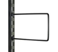 Black Flexi Bookend 200mm x 120mm - Per Pair - Watson Twin Slot