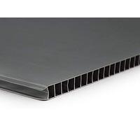 Black Fluted Correx Display Board. Sized to A1.(841x594mm) Vesey Gallery. (10)