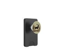 Black Fly Elk Wildlife Wilderness PopSockets PopWallet for MagSafe