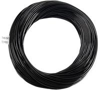 Black Fly Fishing Line SINKING Excellent Quality WF7/8 with braided Leader loop