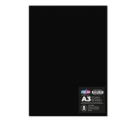 Black Foam Board by Zieler® | 5mm Thick | Matt Black (A3-5 Sheets)