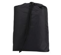 Black Folding Bed Cover | 210D Oxford Cloth Particle Barrier for Indoor / Outdoor Furniture | Weather - proof & Breathable Shelter for Pool Chairs / Folding Beds (102*33*104cm)