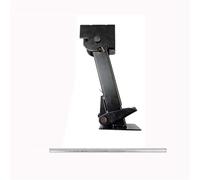 Black Folding Trailer Stabilizer Jacks Adjustable Jack Accessories Steel Bring A Crowbar - Trailer Parts