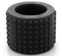 Black Food-Grade Silicone Tattoo Grip Cover - Dia 25x30mm Professional Pen Sleeve | Non-Slip Grip Accessories for Tattoo Artists,Machine Parts, Professional Supplies (3.7x3cm)