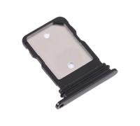 (Black) For Google Pixel 6 Pro 5G OEM SIM Card Tray Holder Replacement (without Logo)