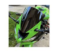 (Black) For Kawasaki ZX6R 2009-2023 Motorcycle Windshield Wind Screen Black 2018