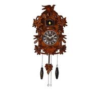 Black Forest Design Wooden Cuckoo Clock With Bird On Top