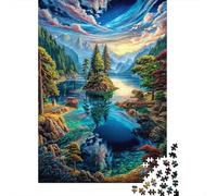 Black Forest_ Germany 1000 Piece Jigsaw Puzzle with Whimsical Design - A Charming Challenge for Adults And Kids Age 14 Years Up70x50cm/1000pcs