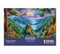 Black Forest_ Germany Jigsaw Puzzles 1000 Pieces. Whimsical Challenge Toy for Adults Kids 52x38cm/1000pcs
