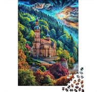 Black Forest_ Germany Jigsaw Puzzles 1000 Pieces. Whimsical Challenge Toy for Adults Kids 70x50cm/1000pcs