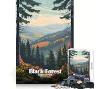 Black Forest National Park Germany Adults 1000 Pieces Puzzle Thought Challenge Casual Enjoyment Cut Precisely Heartfelt Gift (50x75cm)