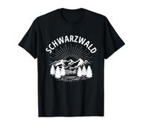 Black Forest Nature Hiking Backpacker Mountains Gift T-Shirt