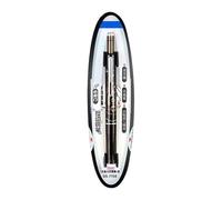 Black Fountain Pen - Retractable 0.38mm Fountain Pen | Smooth Writing Ink Refill Bin for College School Office Sketching Journaling Note-Taking