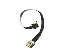 BLACK FPV HDMI Cable Micro HDMI male Interface 90 degree angle to MINI HDMI female Interface for GOPRO Sony A7SII A7RII A9 A6500 A6300 (with reverse socket of sony a6000) (30CM)