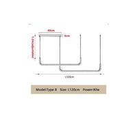 (Black frame-Warm white, L150cm) Nordic LED Ceiling Chandelier Dimmable Dining Room Kitchen Minimalist Pendant Lights Living Room Decor Lighting Hanging Lamp