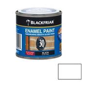 Black Friars Enamel Paint Gloss White 125ml