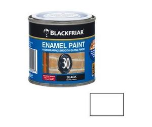 Black Friars Enamel Paint Gloss White 125ml