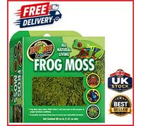 Black Frog Moss 1.3 Litre Natural Moisture-Holding for Amphibians and Reptiles
