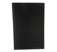 Black Front Access Inspection Panel Plastic Concealed Wall Hatch Check Doors 200x400mm