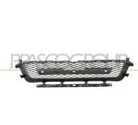 Black front bumper grille