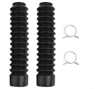 Black Front Fork Bellows 13 Section Dirt Bike Guard