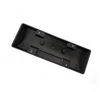 Black Front License Plate Holder For Tesla Model 3 Edition Abs Material Replacement Bracket Compatible With Oem Number 1694552-00-c Quick Install Front Bumper Mounting Kit For Cars
