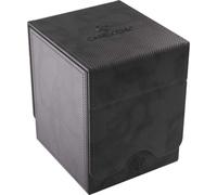 BLACK Gamegenic Elegant Squire PLUS 100+ XL Deck Box for Trading Playing Cards
