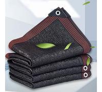 Black Garden e Mesh Netting with Grommets 80% UV Protect Sun e Cover for Pera Patio Greenhouse Chicken Windbreak 5x5m (16.4x16.4ft)