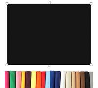 Black Garden Shade Net 1.5 x 3.6m Waterproof Sun Awning with Eyelets & Ropes Perfect for Patio Balcony Camping & Outdoor Protection from UV Rays