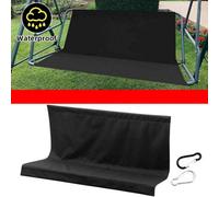 Black Garden Swing Seat Cover Replacement For Bench/hammock