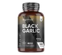 Black garlic - 180 Capsules - 15000mg high dose - Heart health & Immune support
