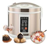 Black Garlic Fermenter(6/7.5l), Smart Programs + Easy to Operate, Scheduled Drying + Power Off Memory +Layered Design,7 Days Rapid Fermentation, for Yogurt, Natto, Fruit Vinegar,6L