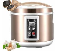 Black Garlic Fermenter Machine,Multi-Functional Intelligent Fermenter Pot,Automatic Black Garlic Maker,DIY Cooker for Yogurt, Natto, Sweet Rice,with Stainless Steel Shelf