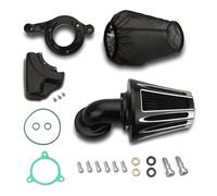 Black Gauge cone Air cleaners filters kits for harley M8 Touring Road king Street electra Glide Softail Slim 2018-2023