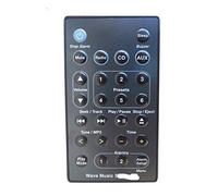 Black General Replacement Remote Control Fit for AWR1B1 AWR1B2 AWRCC4 AWRCC5 AWRCC8 for Bose Wave Music System